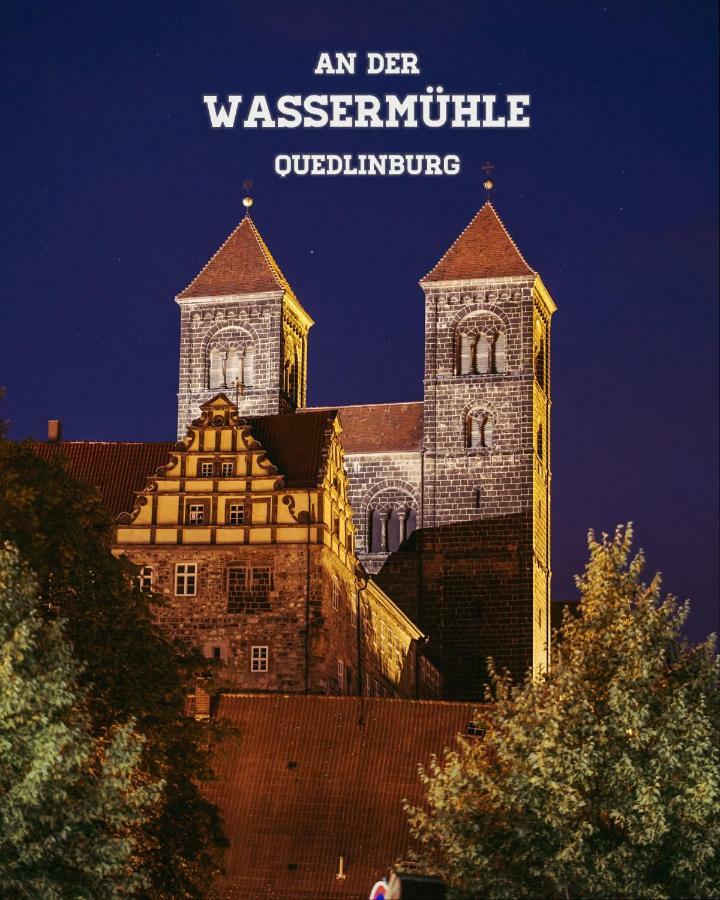 Ferienwohnungen An Der Wassermuehle Quedlinburg Esterno foto