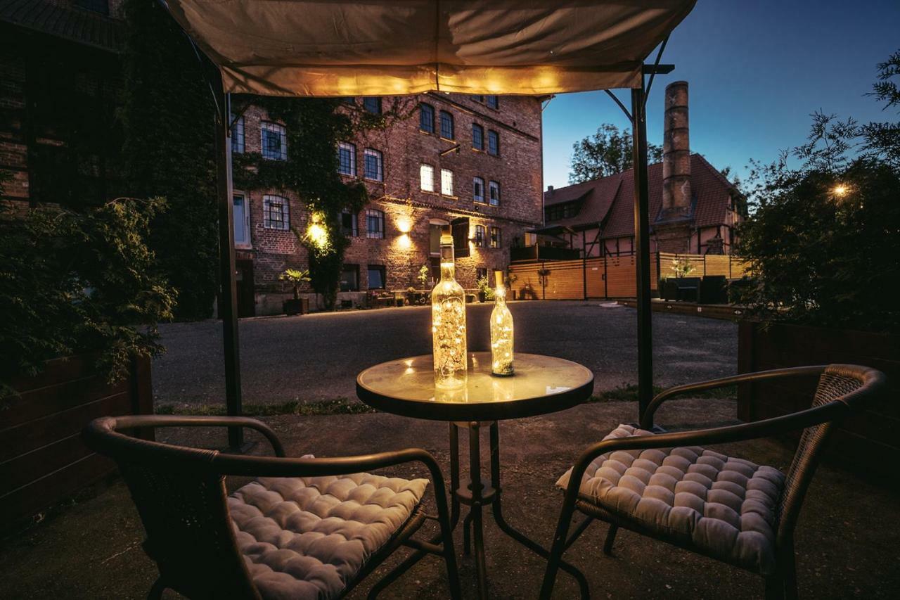 Ferienwohnungen An Der Wassermuehle Quedlinburg Esterno foto