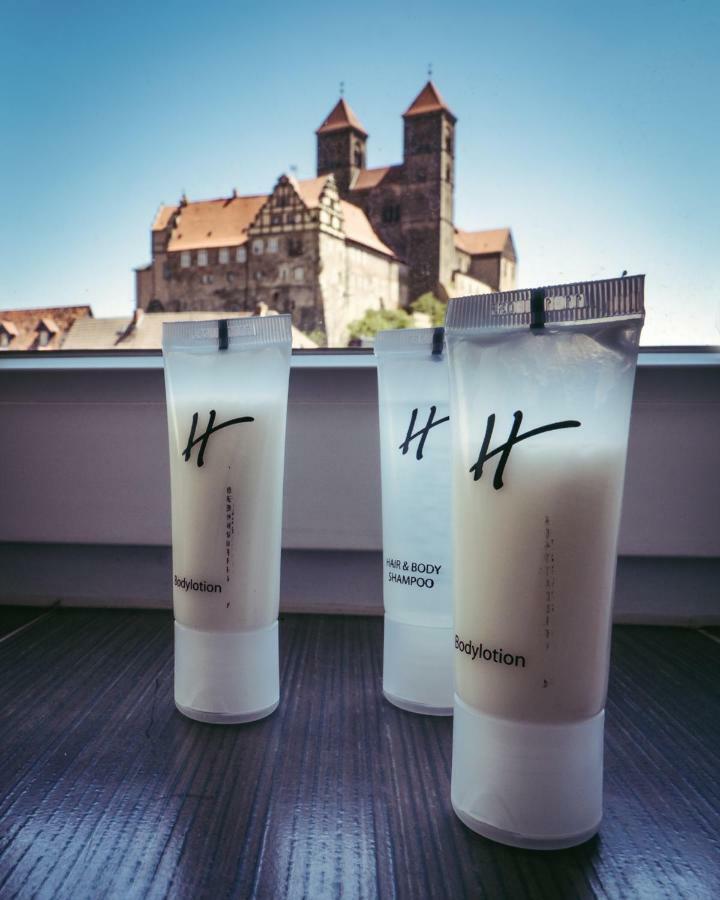 Ferienwohnungen An Der Wassermuehle Quedlinburg Esterno foto